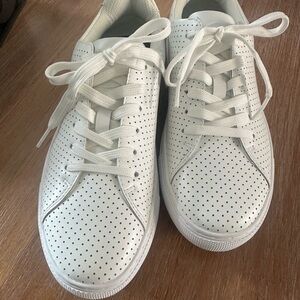 G/FORE White Perforated Golf Shoes